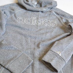 Gray Adidas Sparkle Hoodie Youth Sz. 12/14